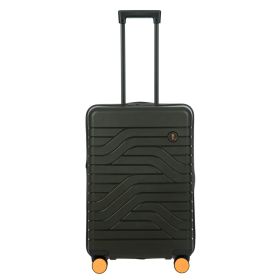 Brics Ulisse hard expandable medium-trolley-Olive-65