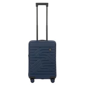 Brics Ulisse hard expandable cabin-trolley-Ocean Blue-55
