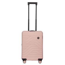 Brics Ulisse hard expandable cabin-trolley-Pearl Pink-55