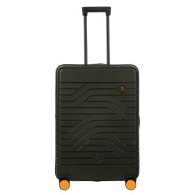 Brics Ulisse hard expandable large-trolley-Olive-71