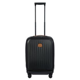 Taormina Hard Expandable Business Cabin-Trolley case 55Cm-Black