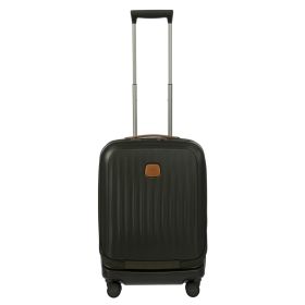 Taormina Hard Expandable Business Cabin-Trolley case 55Cm-Olive