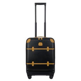 Brics Bellagio hard business cabin-trolley w/usb-Black