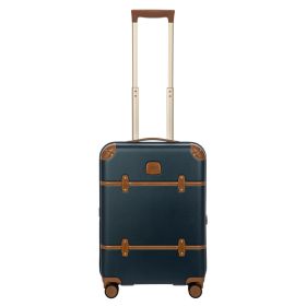 Brics Bellagio Hard Cabin-Trolley case 55Cm Blue/tan