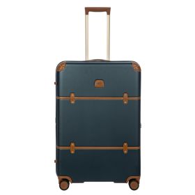 Brics Bellagio Hard Expandable Large-Trolley case 76Cm Blue/Tan