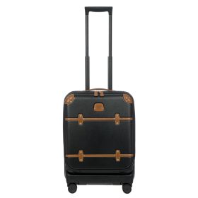 Brics Bellagio Hard Expandable Business Cabin-Trolley case 55Cm Black/Tan