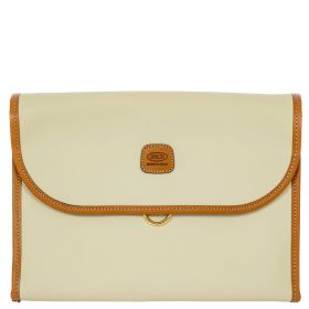 Brics Firenze soft trifold-traveller-Cream