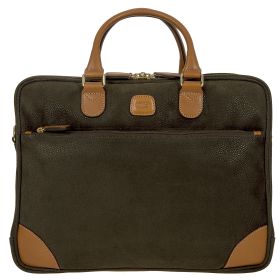 Brics Life soft doublegusset-officebag-Olive
