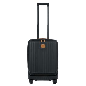 Brics Capri hard expandable business cabin-trolley-Black
